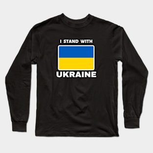 I stand with Ukraine Long Sleeve T-Shirt